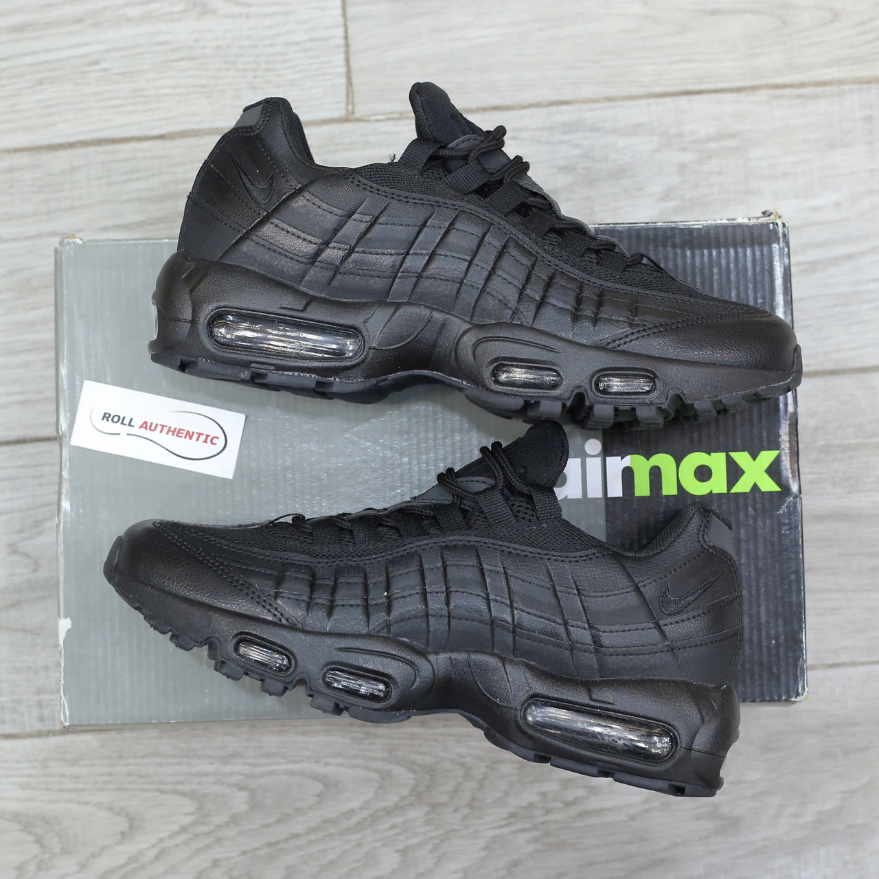 Giày Nike Air Max 95 ‘Essential Triple Black’ Chuẩn 99% Auth