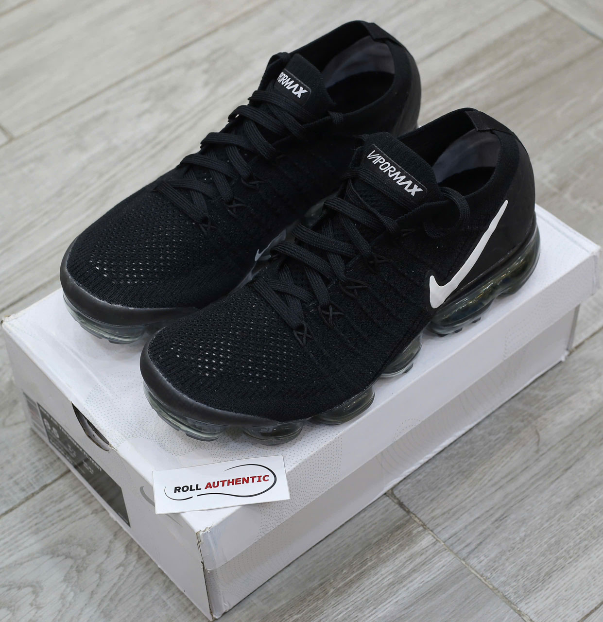 Giày Nike Air VaporMax Flyknit 2 ‘Black’ Chuẩn 99% Auth