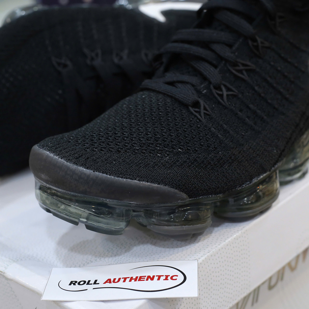 Giày Nike Air VaporMax Flyknit 2 ‘Black’ Chuẩn 99% Auth