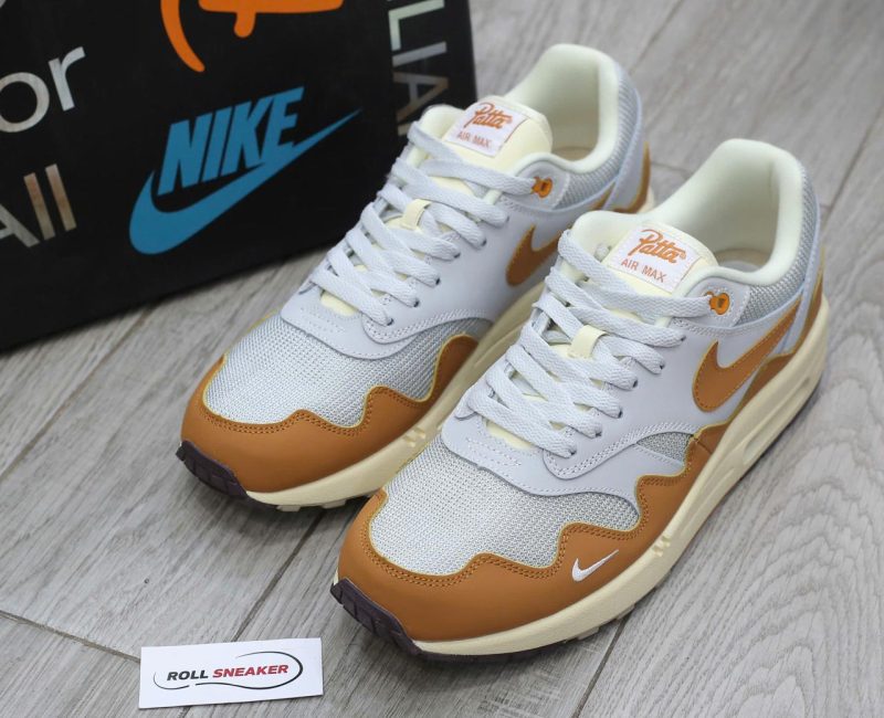 Giày Nike Patta x Air Max 1 ‘Monarch’ Chuẩn 99% Auth