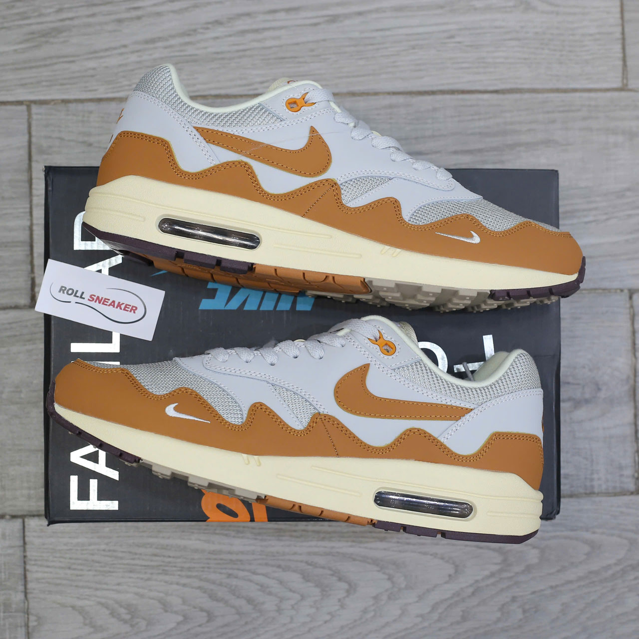 Giày Nike Patta x Air Max 1 ‘Monarch’ Chuẩn 99% Auth