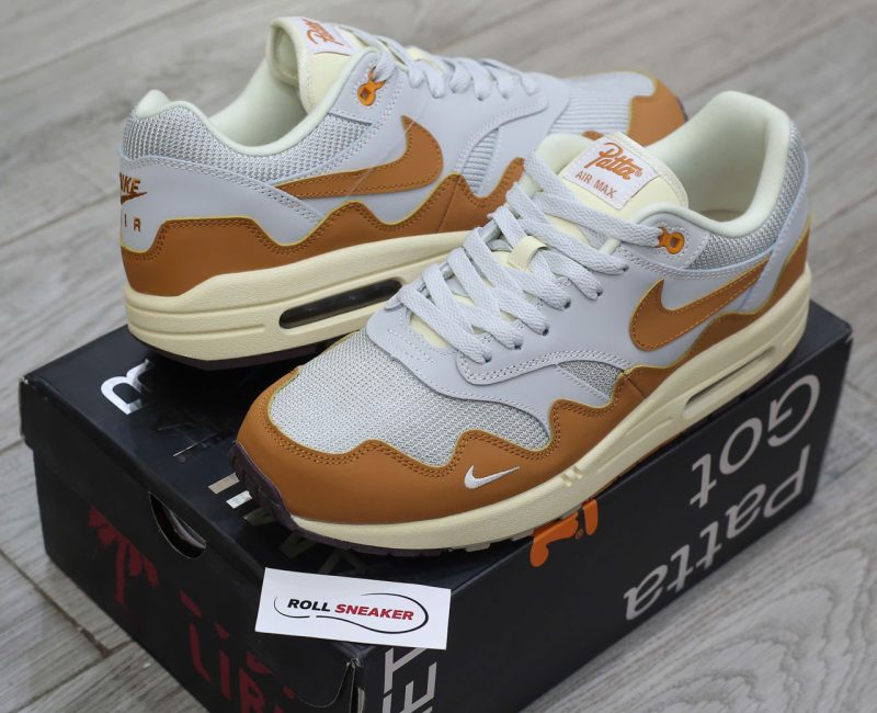 Giày Nike Patta x Air Max 1 ‘Monarch’ Chuẩn 99% Auth