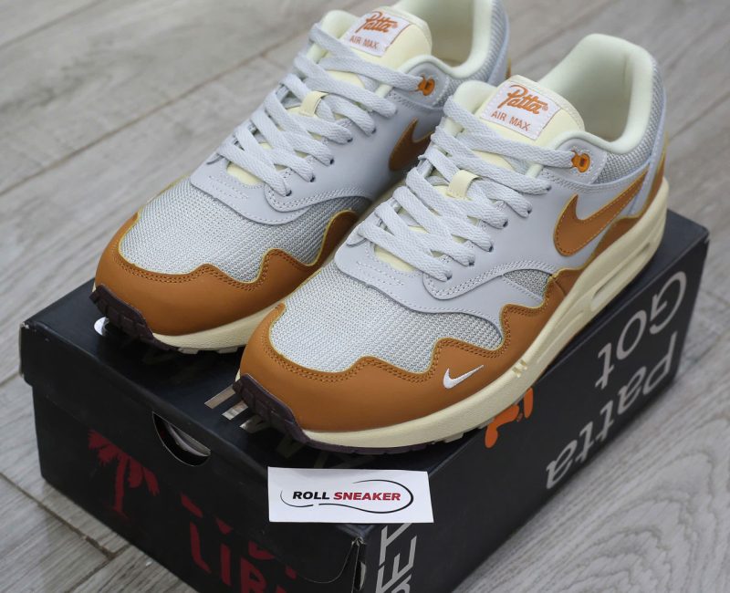 Giày Nike Patta x Air Max 1 ‘Monarch’ Chuẩn 99% Auth