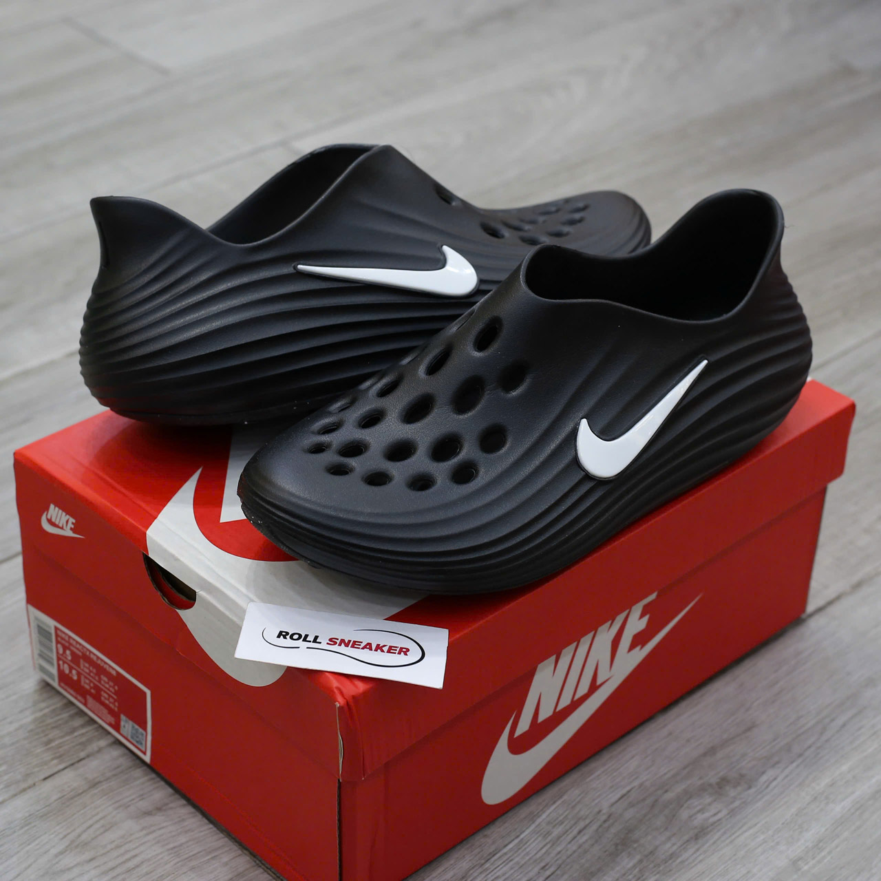 Giày Nike ReactX Rejuven8 ‘Triple Black’ Chuẩn 99% Auth