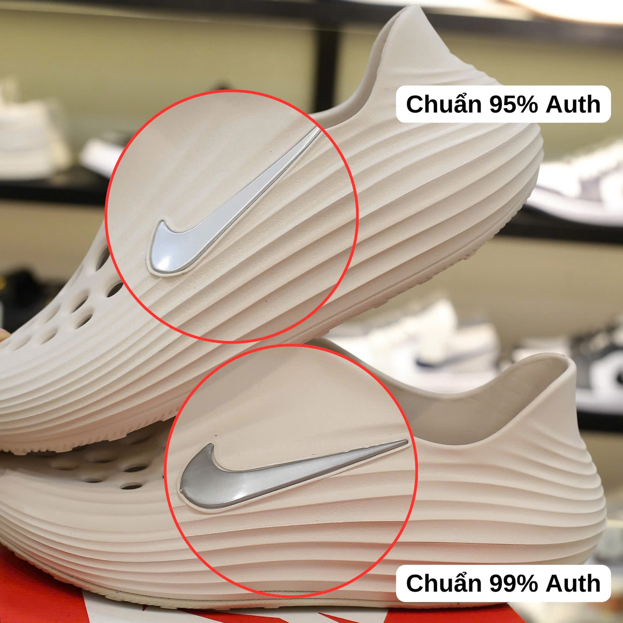 So sánh Nike ReactX Rejuven8 ‘Light Orewood Brown’