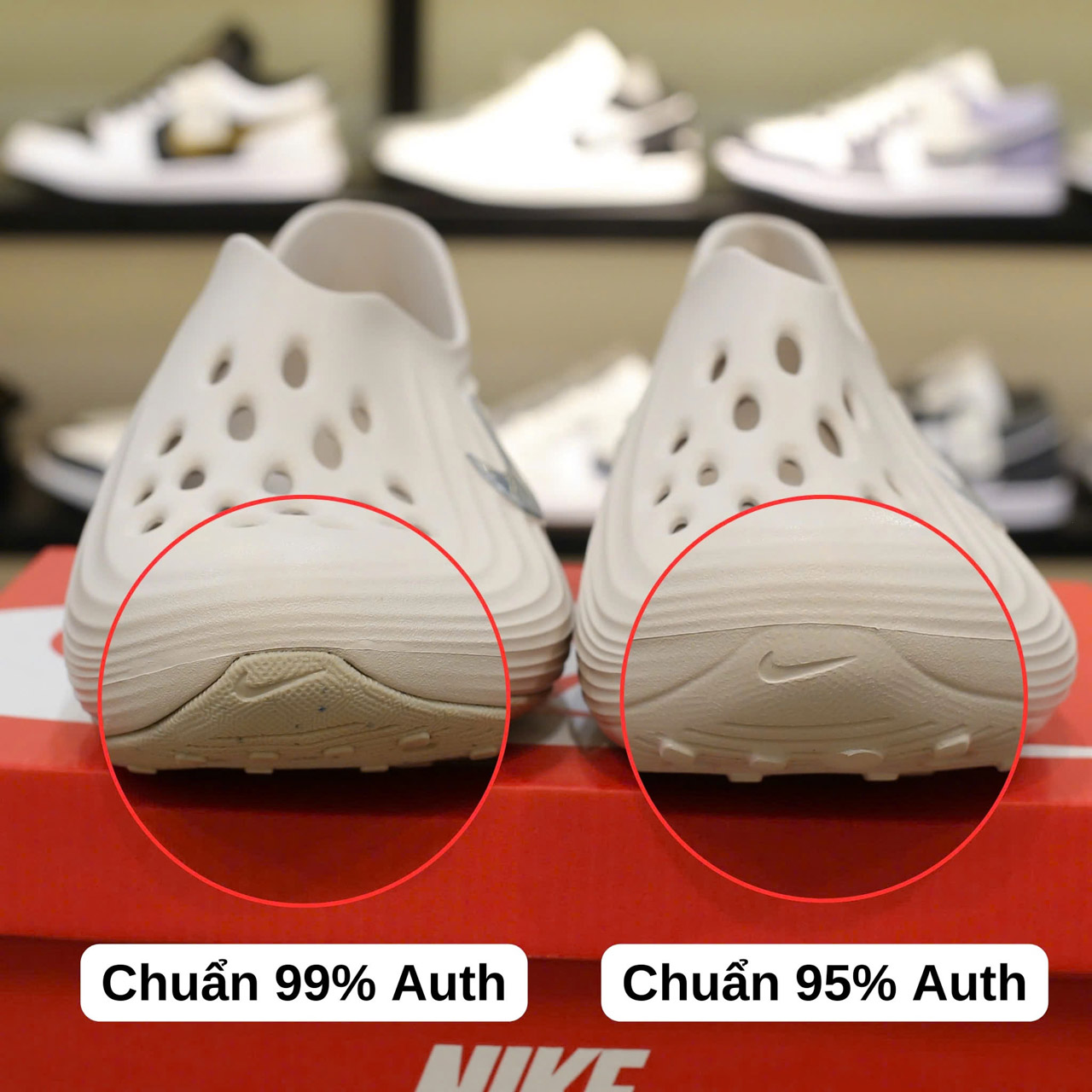 So sánh Nike ReactX Rejuven8 ‘Light Orewood Brown’