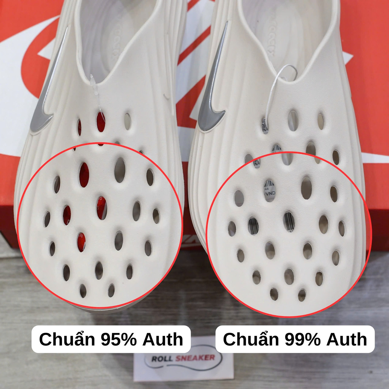 So sánh Nike ReactX Rejuven8 ‘Light Orewood Brown’