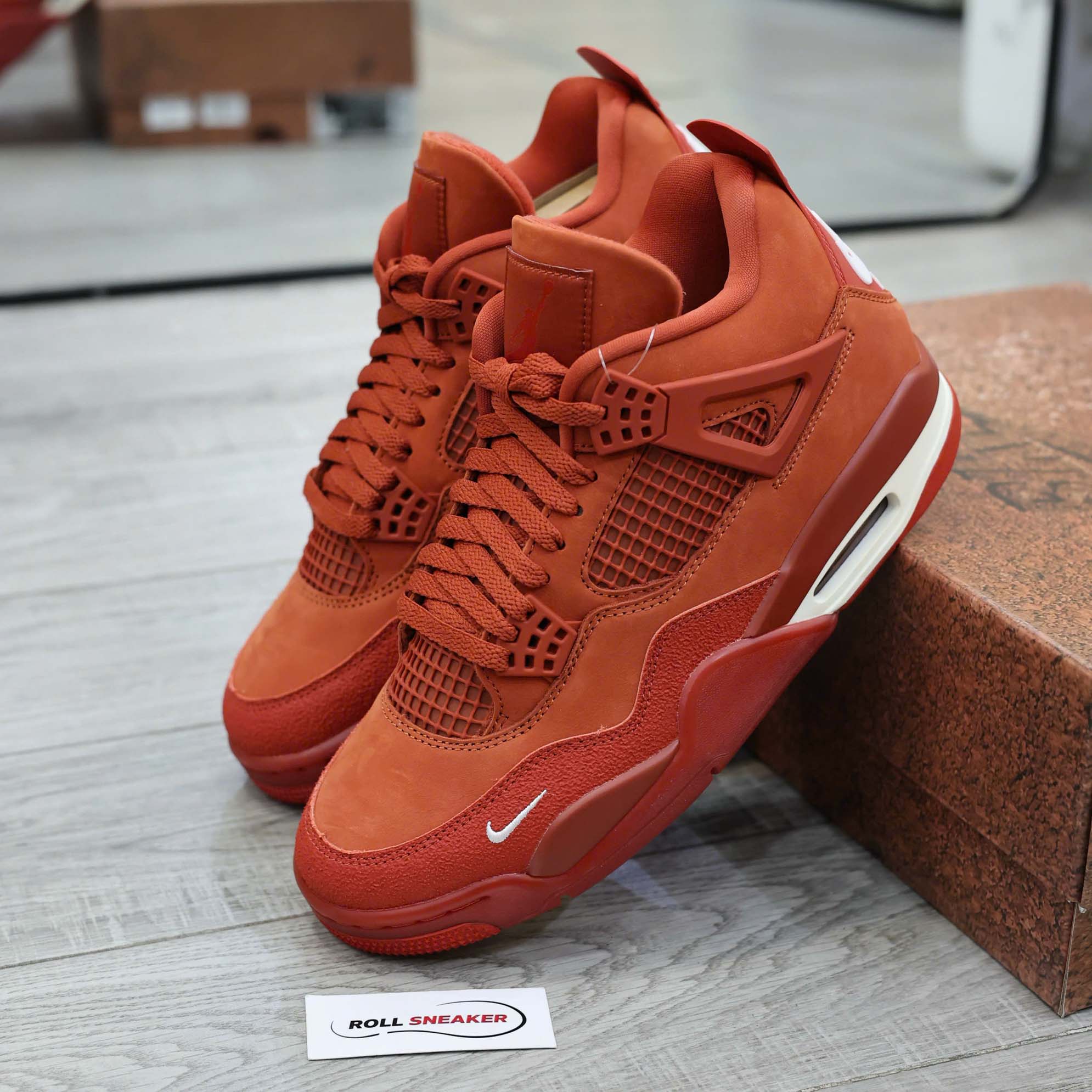 Giày Nike Air Jordan 4 Retro OG SP Nigel Sylvester Brick by Brick Best Quality