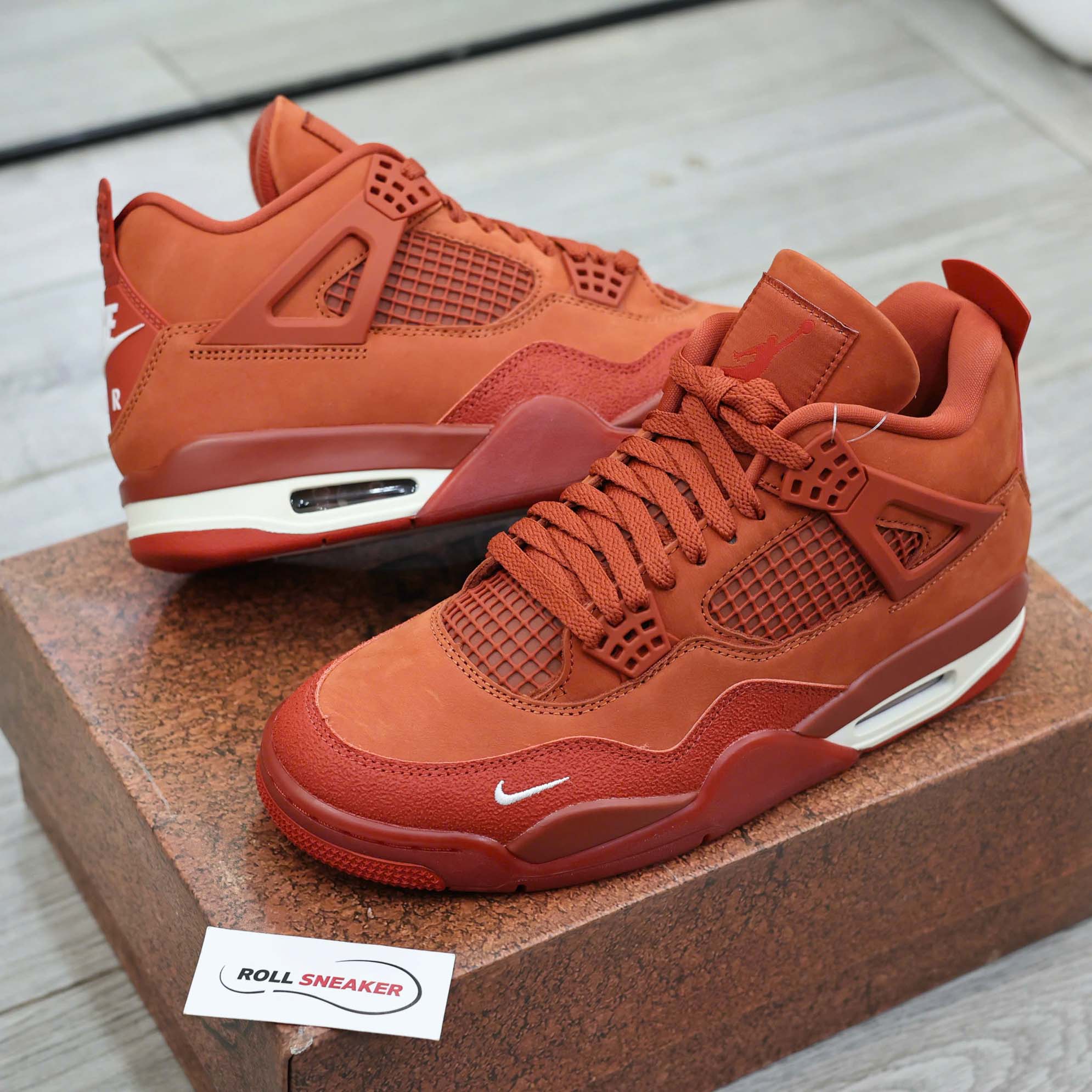 Giày Nike Air Jordan 4 Retro OG SP Nigel Sylvester Brick by Brick Best Quality