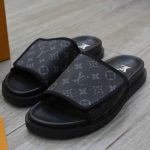 Dép Louis Vuitton Miami Mules ‘Black’ Chuẩn 99% Auth