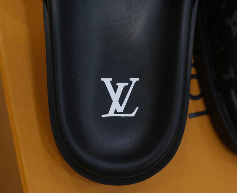 Dép Louis Vuitton Miami Mules ‘Black’ Chuẩn 99% Auth