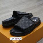 Dép Louis Vuitton Miami Mules ‘Black’ Chuẩn 99% Auth