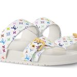 Dép LV x TM Bom Dia Flat Comfort Mule Chuẩn 99% Auth