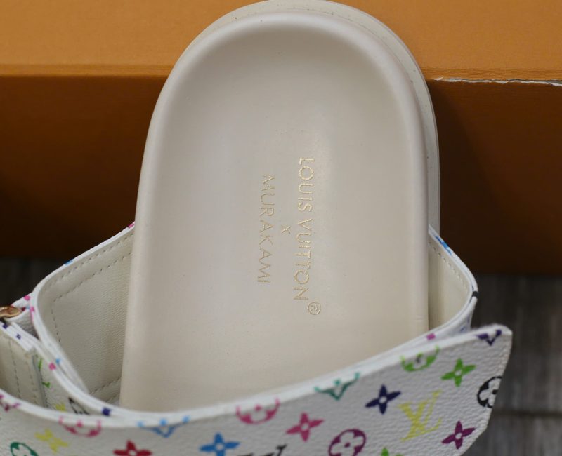 Dép LV x TM Bom Dia Flat Comfort Mule Chuẩn 99% Auth