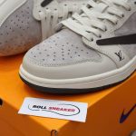 Giày Air Jordan 1 OG SP Travis Scott X Louis Vuitton Grey Black Best Quality