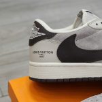 Giày Air Jordan 1 OG SP Travis Scott X Louis Vuitton Grey Black Best Quality