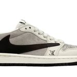 Giày Air Jordan 1 OG SP Travis Scott X Louis Vuitton Grey Black Chuẩn 99% Auth