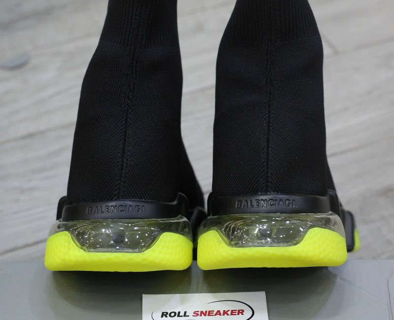 Giày Balenciaga Speed Black Lemon Green Chuẩn 99% Auth