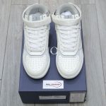 Giày Dior B27 High ‘Dior Oblique Galaxy White’ Chuẩn 99% Auth
