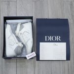 Giày Dior B27 High ‘Dior Oblique Galaxy White’ Chuẩn 99% Auth