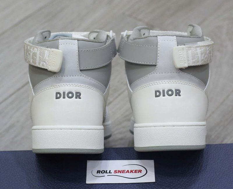 Giày Dior B27 High ‘Dior Oblique Galaxy White’ Chuẩn 99% Auth