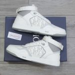 Giày Dior B27 High ‘Dior Oblique Galaxy White’ Chuẩn 99% Auth