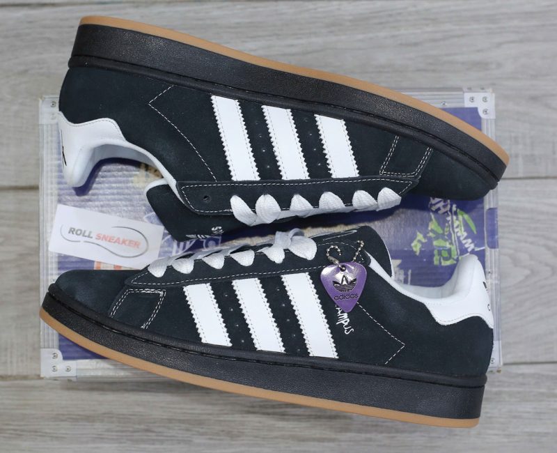 Giày Korn x Adidas Campus 00s ‘Black Gum’ Chuẩn 99% Auth