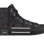 Giày Nam Dior B23 High Top Black Chuẩn 99% Auth