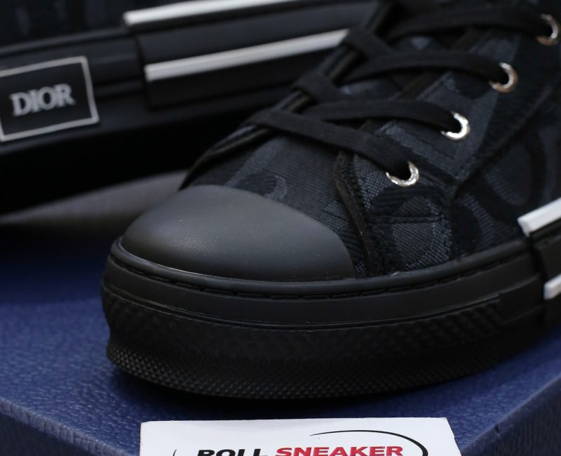 Giày Nam Dior B23 High Top Black Chuẩn 99% Auth