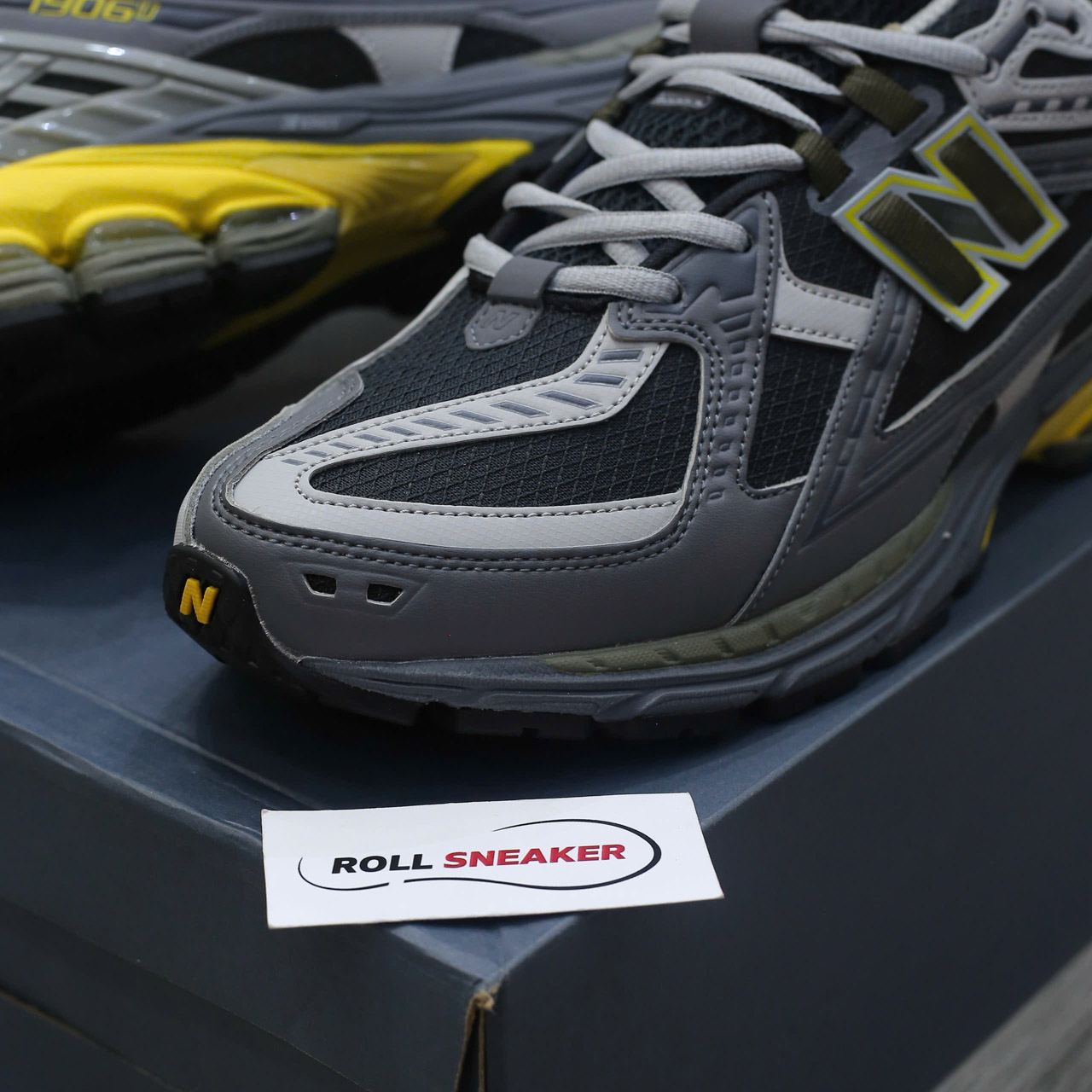 Giày New Balance 1906N Black Yellow Gray Chuẩn 99% Auth