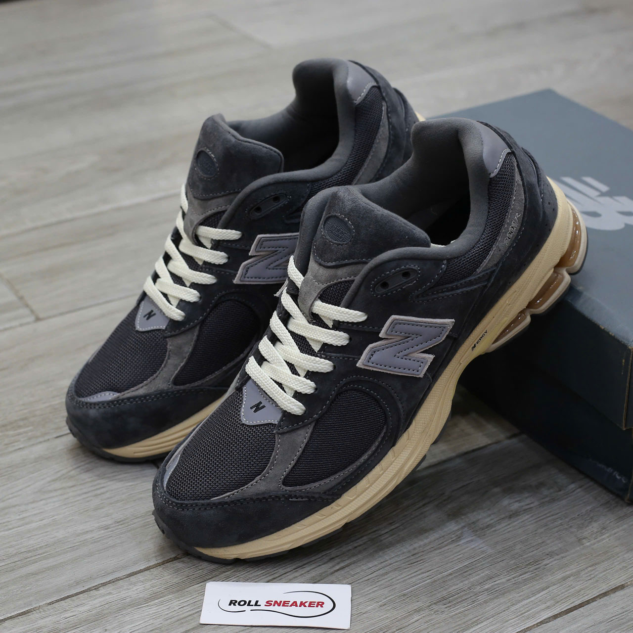 Giày New Balance 2002R ‘Vintage Black Chuẩn 99% Auth