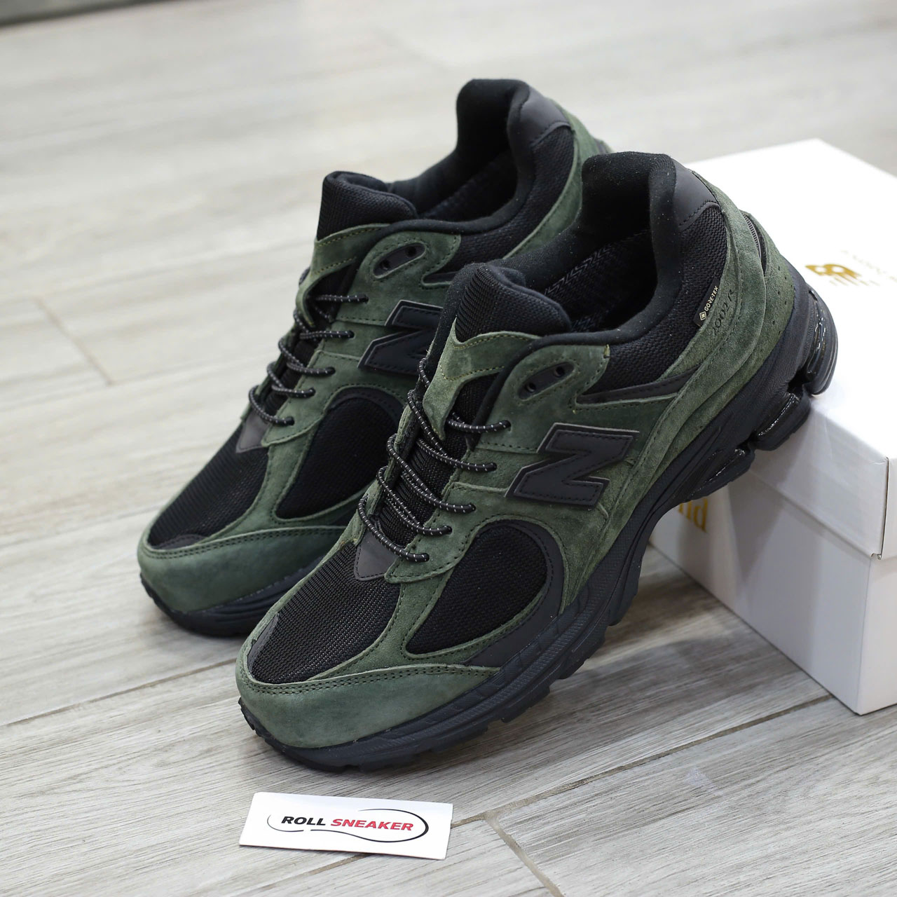 Giày New Balance 2002R x GORE-TEX Pine Chuẩn 99% Auth
