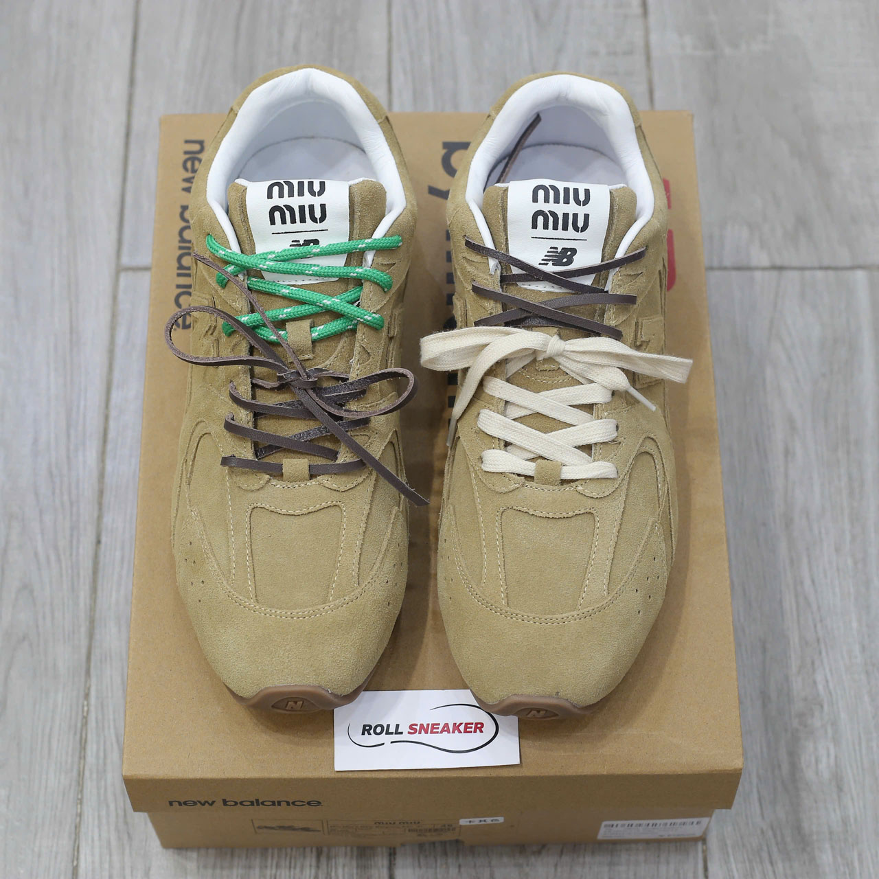 Giày New Balance 530 SL x Miu Miu ‘Ecru’ Chuẩn 99% Auth