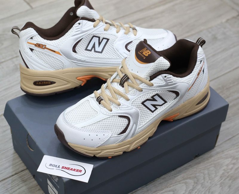 Giày New Balance 530 x Niko And ‘White Brown’ Chuẩn 95% Auth