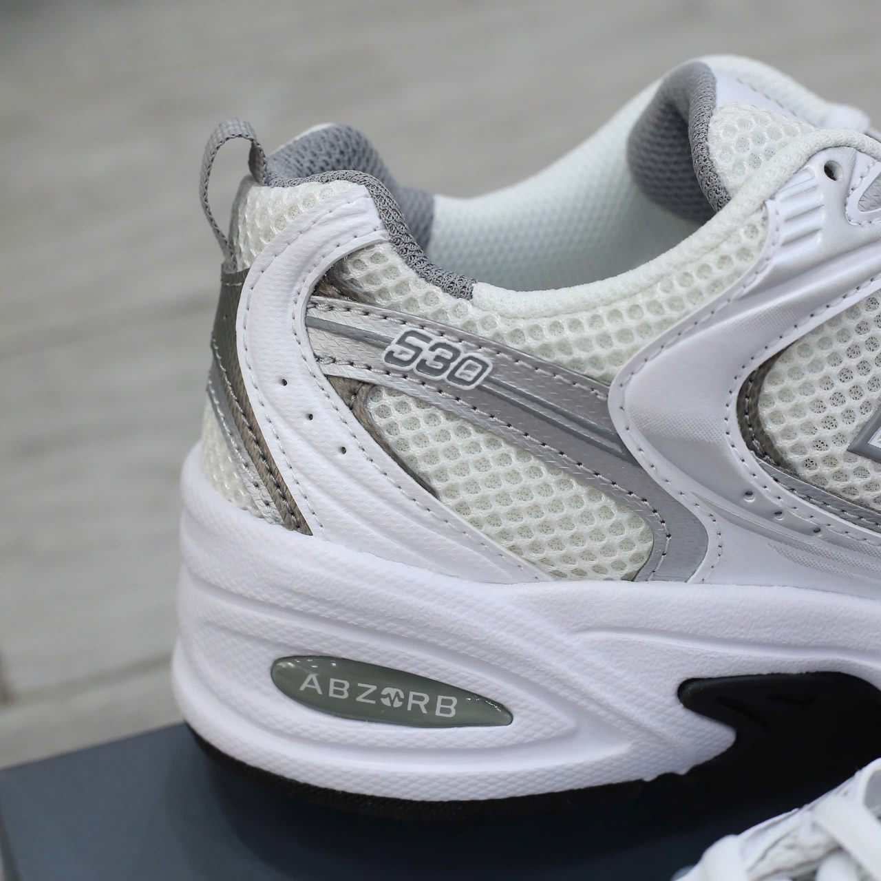 Giày New Balance W 530 ‘White & Grey’ Real
