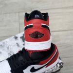 Giày Nike Air Jordan 1 Low ‘Black Toe’ 2025 Chuẩn 99% Auth