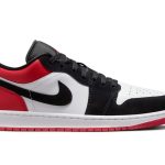 Giày Nike Air Jordan 1 Low ‘Black Toe’ 2025 Chuẩn 99% Auth