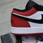 Giày Nike Air Jordan 1 Low ‘Black Toe’ 2025 Chuẩn 99% Auth