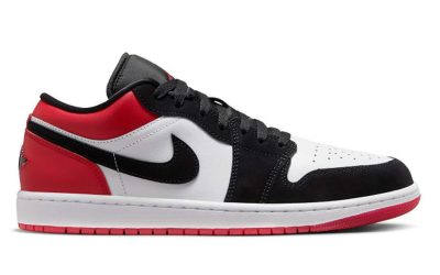 Giày Nike Air Jordan 1 Low ‘Black Toe’ 2025 Chuẩn 99% Auth