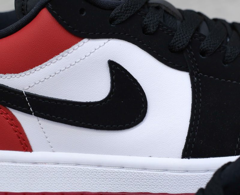 Giày Nike Air Jordan 1 Low ‘Black Toe’ 2025 Chuẩn 99% Auth