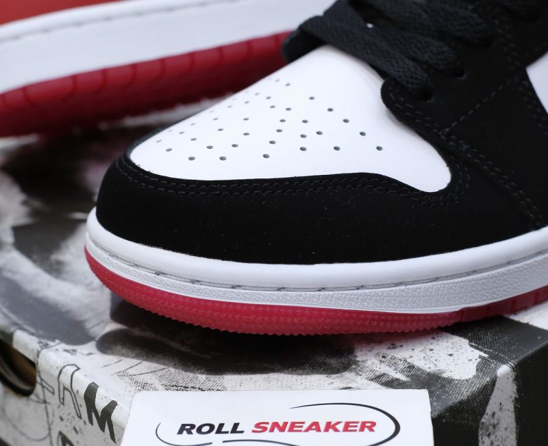 Giày Nike Air Jordan 1 Low ‘Black Toe’ 2025 Chuẩn 99% Auth