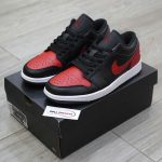 Giày Nike Air Jordan 1 Low ‘Bred Twist’ Chuẩn 99% Auth