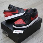 Giày Nike Air Jordan 1 Low ‘Bred Twist’ Chuẩn 99% Auth