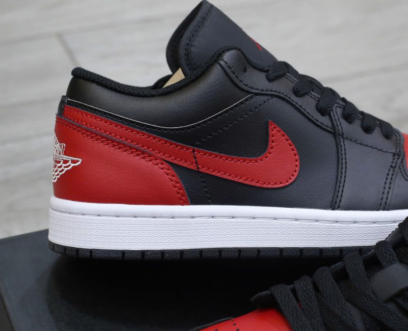 Giày Nike Air Jordan 1 Low ‘Bred Twist’ Chuẩn 99% Auth