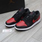 Giày Nike Air Jordan 1 Low ‘Bred Twist’ Chuẩn 99% Auth