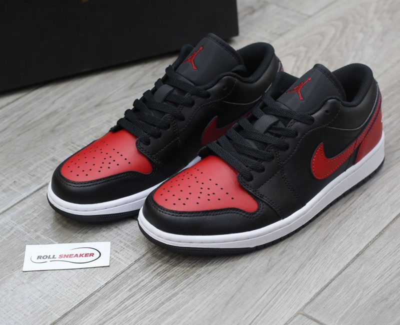 Giày Nike Air Jordan 1 Low ‘Bred Twist’ Chuẩn 99% Auth