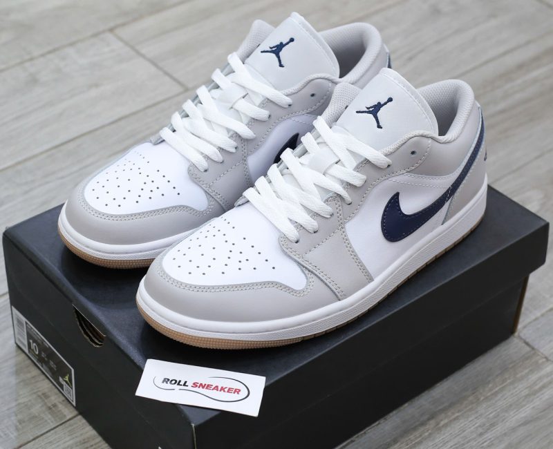 Giày Nike Air Jordan 1 Low ‘Georgetown’ Chuẩn 99% Auth