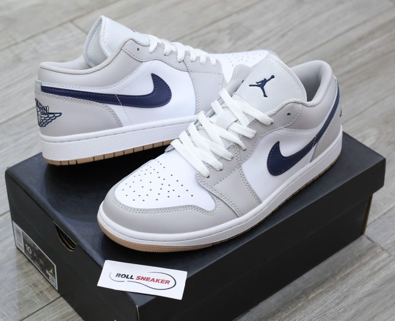 Giày Nike Air Jordan 1 Low ‘Georgetown’ Chuẩn 99% Auth