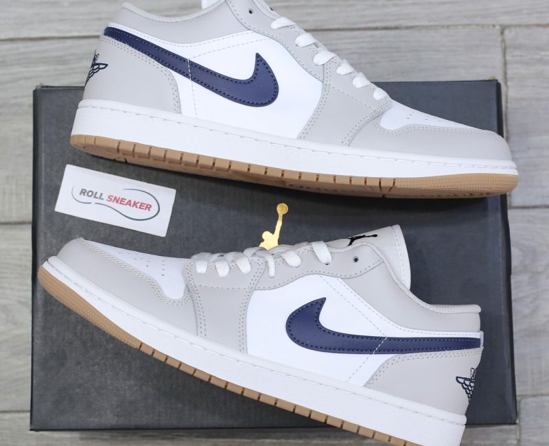 Giày Nike Air Jordan 1 Low ‘Georgetown’ Chuẩn 99% Auth