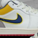 Giày Nike Air Jordan 1 Low Premium ‘Sail Yellow Ochre’ Chuẩn 99% Auth